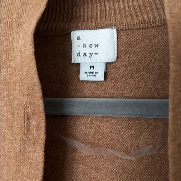 A New Day Tan Duster Cardigan